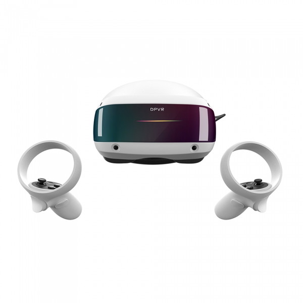 DPVR DPVR E4  PC�� VR�إåɥޥ���ȥǥ����ץ쥤 4K�������� 120Hz ��ե�å���졼�� 6DoF ����ȥ����顼��° ����280g ���󥵥��ɥ��������� SteamVR�б��ڥ���󥻥��Բġ��̳�ƻ����Υ�������Բġ� -������-