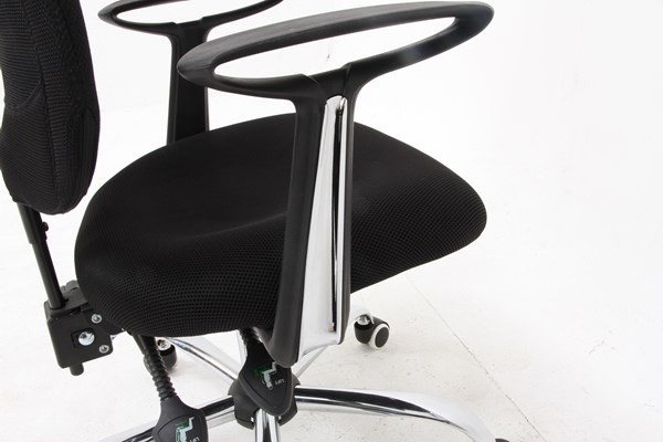 不二貿易 オフィスチェアー ヘッド付 アンテロープ BK HLC-1255F BK 商品コード50095【代引・日時指定・キャンセル不可・北海道沖縄離島配送不可】 -お取リ寄せ-