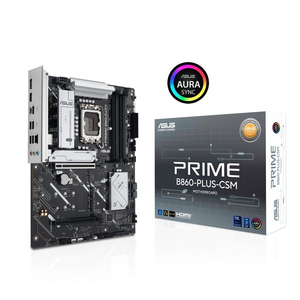 ASUS �ޥ����ܡ��� PRIME B860-PLUS-CSM LGA1851 Intel B860 ATX DDR5 �ڥ���󥻥��Բġ��̳�ƻ����Υ�������Բġ�