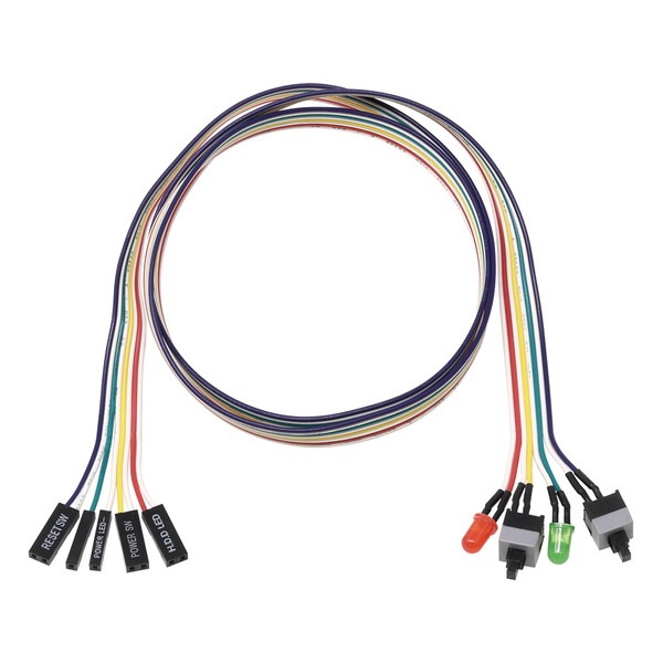 AINEX アイネックス スイッチ/LEDリボンケーブル 75cm KM-07A スイッチキット ケーブル 長尺75cm【キャンセル不可・北海道沖縄離島配送不可】 -お取り寄せ-