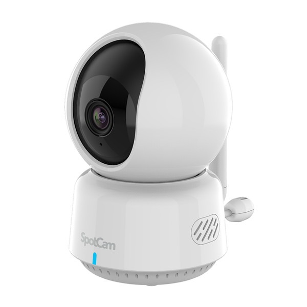 SpotCam ネットワークカメラ SpotCam BabyCam Pro ベビーモニター 見守りカメラ 2K高画質 360度全方位回転 自動追尾 8倍ズーム 子守歌内蔵 温湿度アラート 危険エリア検知 双方向通話 無料クラウド録画 スマホ対応【キャンセル不可・北海道沖縄離島配送不可】 -お取り寄せ-