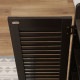 不二貿易 ルーバーシューズボックス(オープントップ) ブラウン SBO-6033BR 商品コード98993【代引・日時指定・キャンセル不可・北海道沖縄離島配送不可】 -お取リ寄せ-