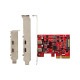 ���ͻָ� ASMedia���� ASM3142��� USB3.2 Gen2 Type-C x2 ���󥿡��ե����� (PCI-Express x4��³) USB3.2C-P2-PCIE3 �ڥ���󥻥��Բġ��̳�ƻ����Υ�������Բġ�