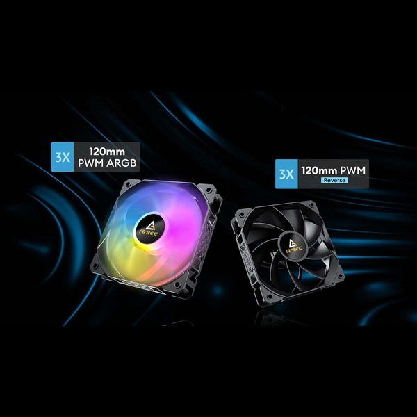 0761345102537 Antec ミニタワーPCケース FLUX M メッシュパネル