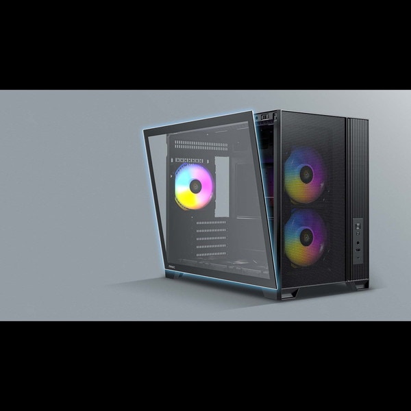 0761345102537 Antec ミニタワーPCケース FLUX M メッシュパネル