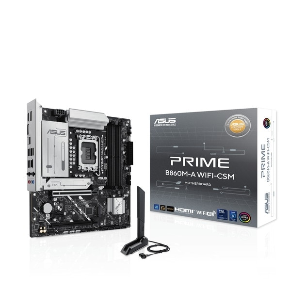 505451 ASUS 対応 B860 搭載 micro-ATX マザーボード ASUSのマザーボードより、intel LGA 1851対応のB860チップセット