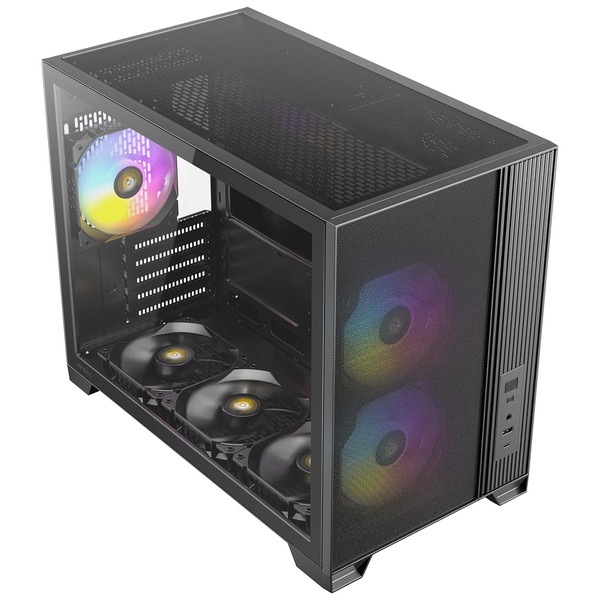 0761345102537 Antec ミニタワーPCケース FLUX M メッシュパネル