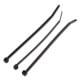 AINEX アイネックス ケーブルバンド ロング ブラック 14cm 25pcs【キャンセル不可・北海道沖縄離島配送不可】 -お取り寄せ-