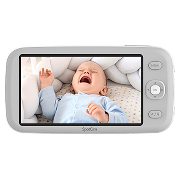 SpotCam �ͥåȥ������� SpotCam BabyCam PRO Monitor ���� 5�������˥��� ñ�� 200������ ��Ω��������� �ͥå����� �ڥ������³ ������ ��ư���� ���������� ������ �Хåƥ꡼����8���� �٥ӡ���˥����ڥ���󥻥��Բġ��̳�ƻ����Υ�������Բġ� -������-