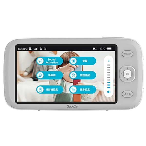 SpotCam �ͥåȥ������� SpotCam BabyCam PRO Monitor ���� 5�������˥��� ñ�� 200������ ��Ω��������� �ͥå����� �ڥ������³ ������ ��ư���� ���������� ������ �Хåƥ꡼����8���� �٥ӡ���˥����ڥ���󥻥��Բġ��̳�ƻ����Υ�������Բġ� -������-