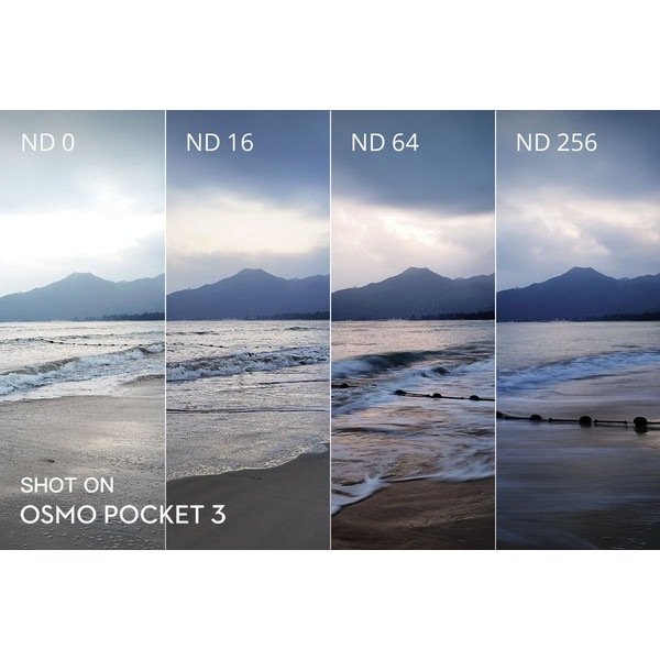 DJI Osmo Pocket 3 NDフィルターセット OP9143 Osmo Pocket 3 Magnetic ND Filters Set (Osmo Pocket 4 / Osmo Pocket 3 対応 / 磁気着脱式 ND16 ND64 ND256フィルター)【キャンセル不可・北海道沖縄離島配送不可】