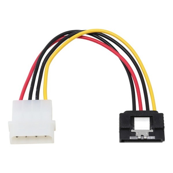 Ainex ラッチ付 シリアルATA用電源変換ケーブル 12cm WA-185B【キャンセル不可・北海道沖縄離島配送不可】 -お取り寄せ-