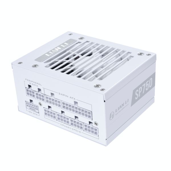 LIAN LI PC�Ÿ� SP750 V2 GOLD White �ۥ磻�� 80PLUS GOLDǧ�� �ե�⥸��顼 SFX ATX 3.1�б� 12V-2��6���ͥ��� �Ų����FDB�ե��� �������Ų򥳥�ǥ� �ڥ���󥻥��Բġ��̳�ƻ����Υ�������Բġ�