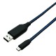 ߥ襷 LEDդUSB̎ގ microUSBü ̎ގَ 1m SLE-M10/BL 