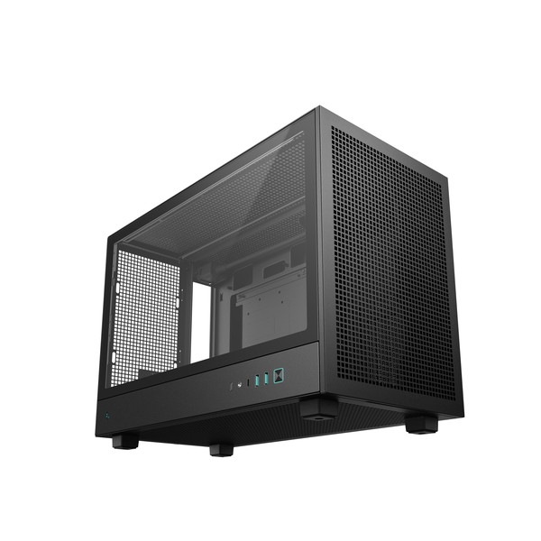 DeepCool PC������ CH260 R-CH260-BKNGM0-G-1 Mini-ITX/Micro-ATX�б� ���������å���ѥͥ� �֥�å� �ڥ���󥻥��Բġ��̳�ƻ����Υ�������Բġ�
