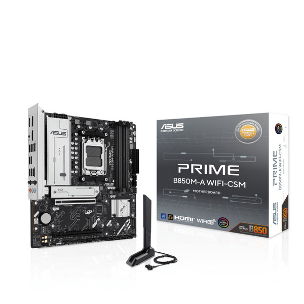 ASUS ޥܡ PRIME B850M-A WIFI-CSM GAMING WIFI AMD AMD B850 åץå Socket AM5 ڥ󥻥Բġ̳ƻΥԲġ