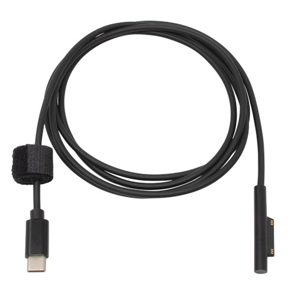 Ainex �����ͥå��� USB-C - DC�Ÿ��Ѵ������֥� PD45W�б� Surface�� 1.5m CDC-SURF-15�ڥ���󥻥��Բġ��̳�ƻ����Υ�������Բġ� -������-