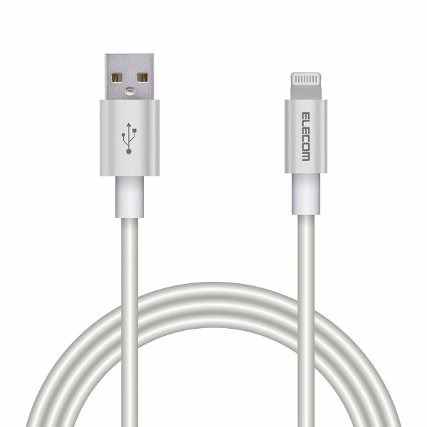 ELECOM ���쥳�� MPA-UALPS10SV Lightning�����̎ގ� ����ѵ� ���َЎ��Ȏ��� 1.0m ���َʎގ� �ڥ���󥻥��Բġ��̳�ƻ����Υ�������Բġ�
