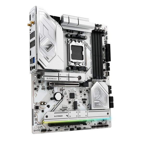 ASRock ޥܡ B850 Steel Legend WiFi AM5 AMD B850 ATX DDR5 ڥ󥻥Բġ̳ƻΥԲġ