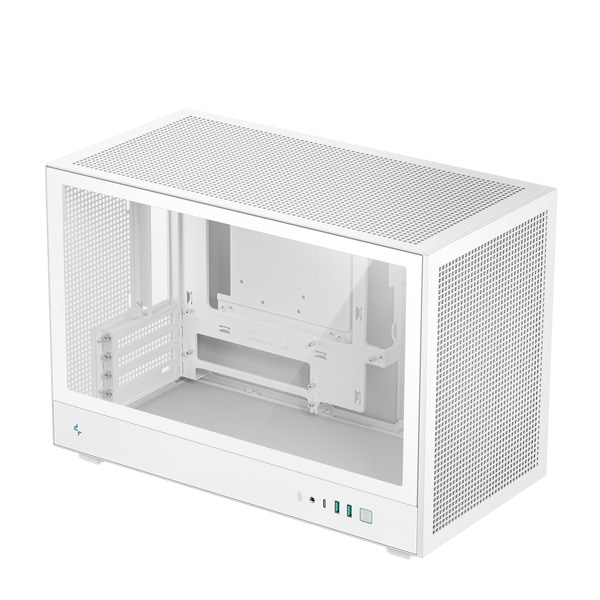 DeepCool PC������ CH260 WH R-CH260-WHNGM0-G-1  Mini-ITX/Micro-ATX�б� ���������å���ѥͥ� �ۥ磻�� �ڥ���󥻥��Բġ��̳�ƻ����Υ�������Բġ�