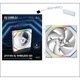 LIAN LI �磻��쥹 ARGB�ե��� UF-SL120-WLS-1W ���ž ���󥰥�ѥå� 120mm �ۥ磻�� �ڥ���󥻥��Բġ��̳�ƻ����Υ�������Բġ�