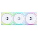 LIAN LI �磻��쥹 ARGB�ե��� UF-SL120-WLS-1W ���ž ���󥰥�ѥå� 120mm �ۥ磻�� �ڥ���󥻥��Բġ��̳�ƻ����Υ�������Բġ�