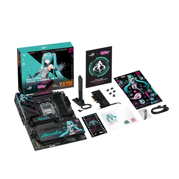 0199291174665 ASUS マザーボード ROG STRIX X870E-H GAMING MIKU 初音
