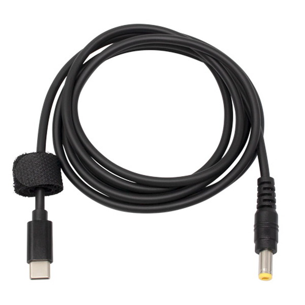 Ainex �����ͥå��� USB-C - DC�Ÿ��Ѵ������֥� PD65W�б� Fujitsu�� 1.5m CDC-5525-15�ڥ���󥻥��Բġ��̳�ƻ����Υ�������Բġ� -������-