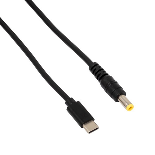 Ainex �����ͥå��� USB-C - DC�Ÿ��Ѵ������֥� PD65W�б� Fujitsu�� 1.5m CDC-5525-15�ڥ���󥻥��Բġ��̳�ƻ����Υ�������Բġ� -������-