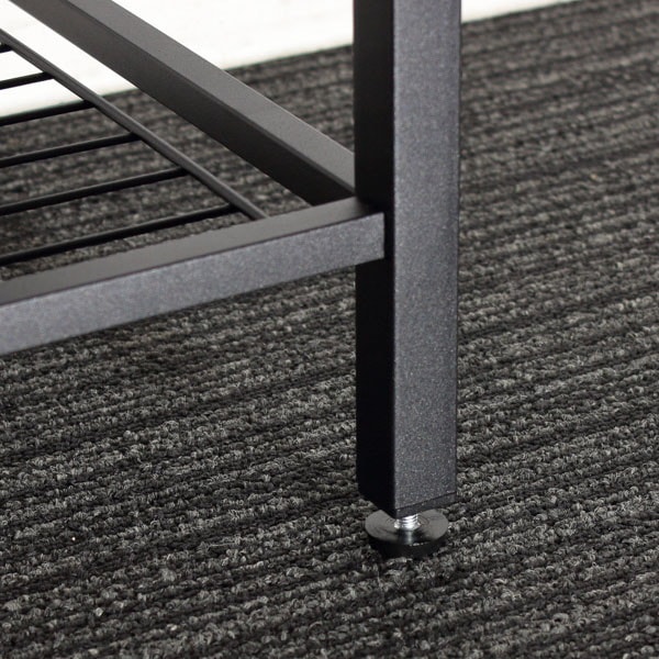 クロシオ 多機能ハンガーラックミラー付 62227 【代引・日時指定・キャンセル不可・北海道沖縄離島配送不可】 -お取り寄せ-