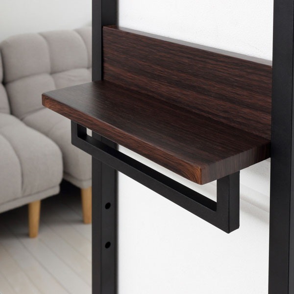 クロシオ 多機能ハンガーラックミラー付 62227 【代引・日時指定・キャンセル不可・北海道沖縄離島配送不可】 -お取り寄せ-