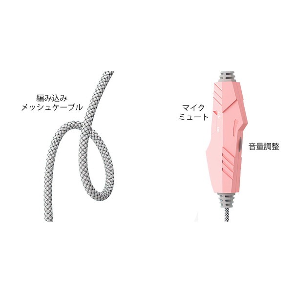 AREA 猫耳ヘッドフォン ブルー MS-MIMI01-BL 猫耳着脱/音量調整/マイクミュート可能 RGB発光 エアリア 【キャンセル不可・北海道沖縄離島配送不可】 -お取り寄せ-