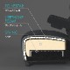 Bauhutte バウヒュッテ ゲーミングソファ デラックス G-410-BK グレー 灰色 ゲーミングチェア リクライニング キャスター付き アームレスト付き ハイバック 【代引・日時指定・キャンセル不可・北海道沖縄離島配送不可】 -メーカー直送- ※メーカー在庫潤沢