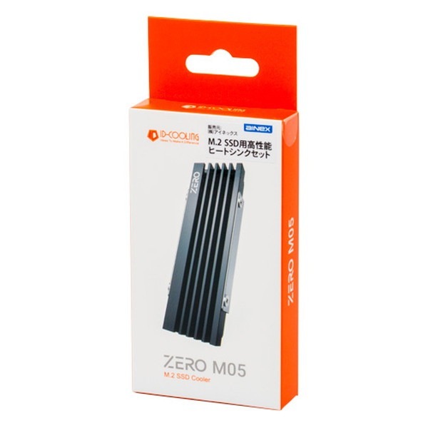 ID-COOLING M.2 SSD�ѹ���ǽ�ҡ��ȥ��󥯥��å� ZERO-M05�ڥ���󥻥��Բġ��̳�ƻ����Υ�������Բġ� -������-