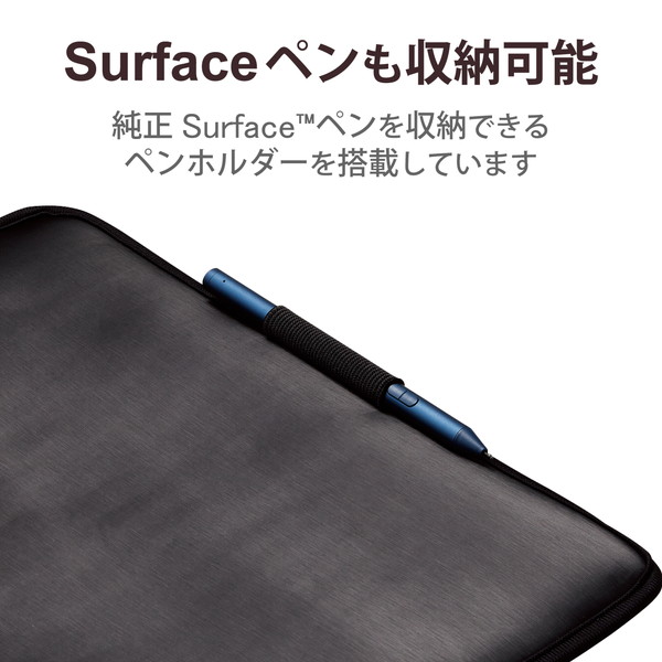 ELECOM ���쥳�� TB-MSP8SHPBK Surface Pro 8  Surface Pro X �ϡ��ɥݡ��� ������ ����åץ��󥿥��� �ڥ�ۥ���� �֥�å��ڥ���󥻥��Բġ��̳�ƻ����Υ�������Բġ�