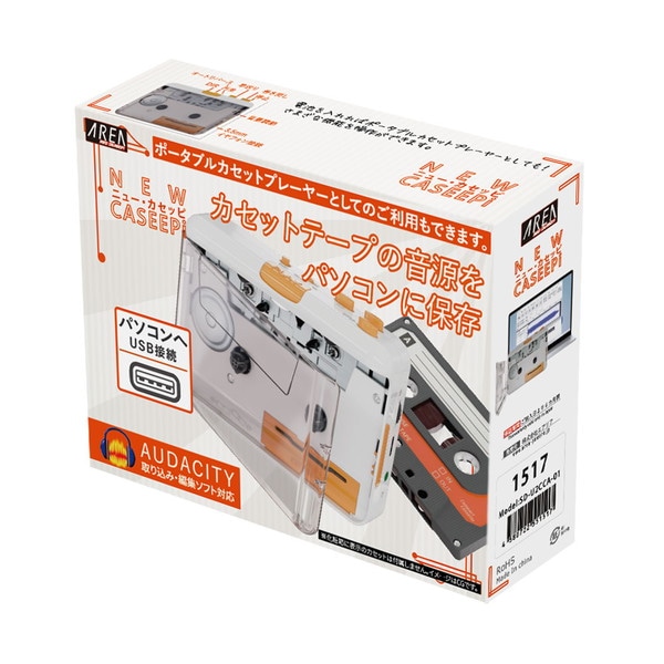 4580722551517 AREA USB取り込みプレーヤー SD-U2CCA-01 カセット