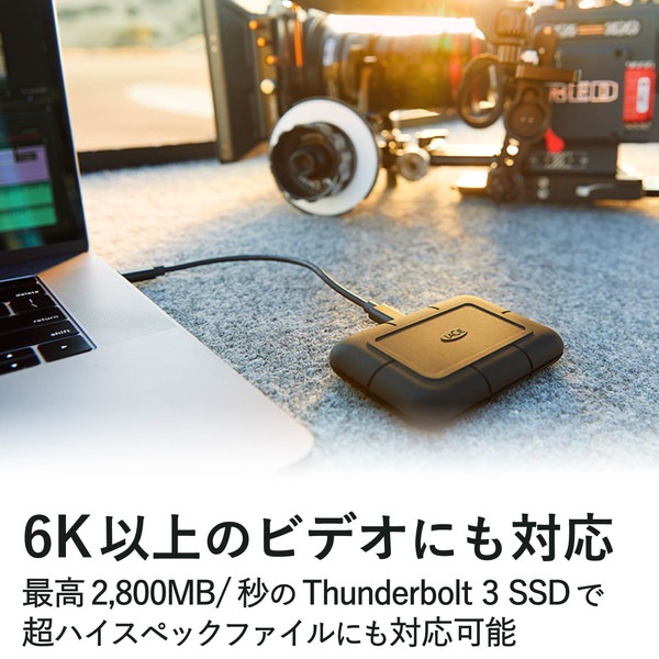 ELECOM 쥳 STHZ2000800 SSD Thunderbolt3б 2TB Ѿ׷ USB3.1(Gen1) ɿ ɿ ®ǡžڥ󥻥Բġ̳ƻΥԲġ
