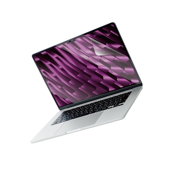 ELECOM ���쥳�� EF-MBA1523FLTG �վ��ݸ�̎��َ� ���� ���� �ɻ��� MacBookAir(2023)15.3inch�ڥ���󥻥��Բġ��̳�ƻ����Υ�������Բġ�