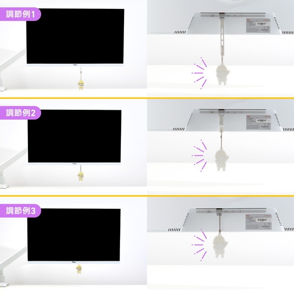 Pixio HDMIコネクタストラップ White ホワイト PXCSH1WH-O モニター下スペース活用 推し活 端子保護【キャンセル不可・北海道沖縄離島配送不可】