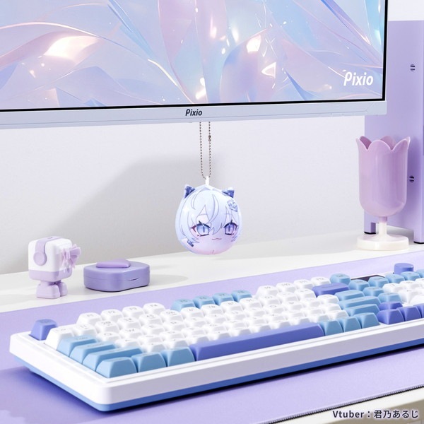 Pixio HDMIコネクタストラップ White ホワイト PXCSH1WH-O モニター下スペース活用 推し活 端子保護【キャンセル不可・北海道沖縄離島配送不可】
