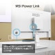 MSI ビジネスモニター PRO-MP243W-E14 ホワイト / 23.8インチ / フルHD (1920×1080)/ 144Hz /1ms (MPRT)/ スピーカー搭載 (2W+2W) 目に優しい ブルーライトカット