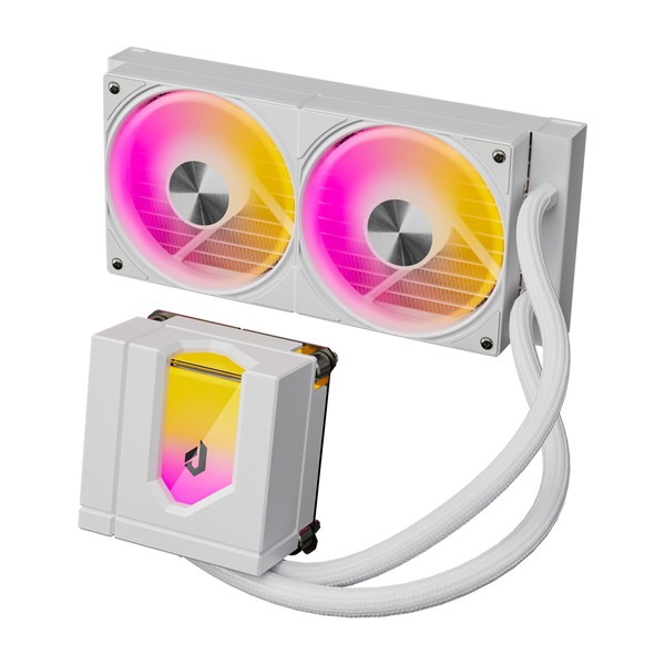 upHere 240mm水冷CPUクーラー E240TC 白 【キャンセル不可・北海道沖縄離島配送不可】