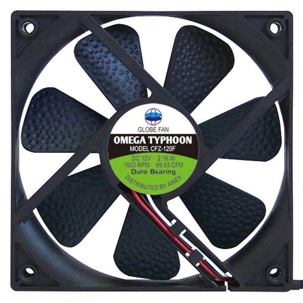 Ainex アイネックス OMEGA TYPHOON 120mm 標準タイプ CFZ-120FB【キャンセル不可・北海道沖縄離島配送不可】 -お取り寄せ-