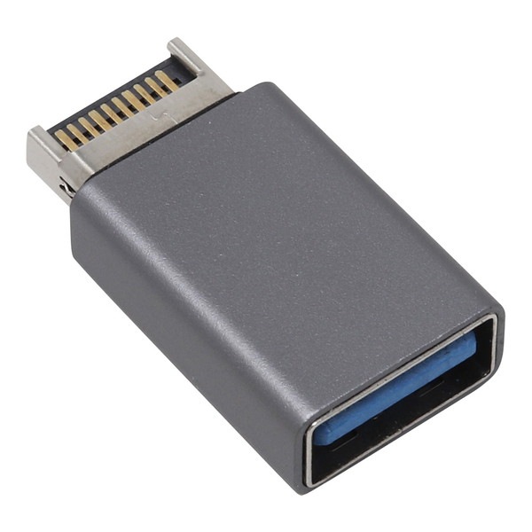 AINEX アイネックス USB-026 フロントUSB Type-Cヘッダー USB3.0 Aメス変換アダプタ PC パソコン パーツ【キャンセル不可・北海道沖縄離島配送不可】 -お取り寄せ-