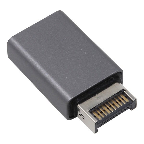 AINEX アイネックス USB-026 フロントUSB Type-Cヘッダー USB3.0 Aメス変換アダプタ PC パソコン パーツ【キャンセル不可・北海道沖縄離島配送不可】 -お取り寄せ-