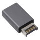 AINEX アイネックス USB-026 フロントUSB Type-Cヘッダー USB3.0 Aメス変換アダプタ PC パソコン パーツ【キャンセル不可・北海道沖縄離島配送不可】 -お取り寄せ-