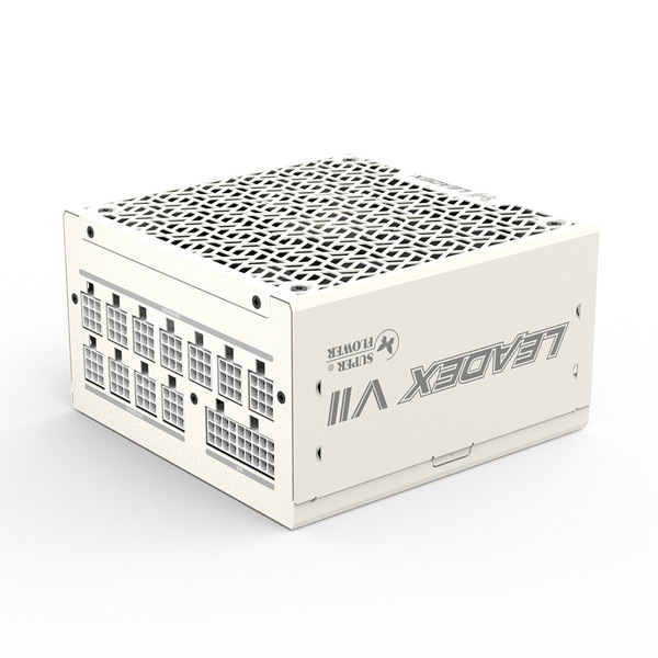 SUPER FLOWER ATX電源 LEADEX VII PLATINUM PRO 1000W WT SF-1000F14XP WT 80PLUS Platinum認証 CYBENETICS PLATINUM認証 ホワイト 白【キャンセル不可・北海道沖縄離島配送不可】