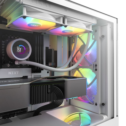 NZXT ケースFAN F140 RGB CORE DublePack RF-C14DF-W1 【キャンセル不可・北海道沖縄離島配送不可】-お取り寄せ-