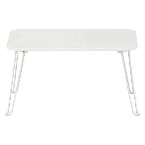 不二貿易 くすみカラーテーブル クレール 6040 ホワイト 商品コード85379 【代引・日時指定・キャンセル不可・北海道沖縄離島配送不可】 -お取リ寄せ-