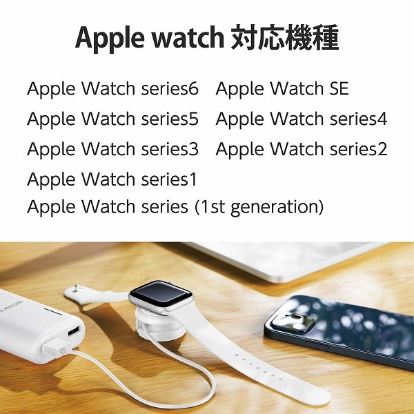 ELECOM ���쥳�� MPA-AWMWH AppleWatch���Ŏ����̎ގ� �����������̎� �Ύ܎��� �ڥ���󥻥��Բġ��̳�ƻ����Υ�������Բġ�